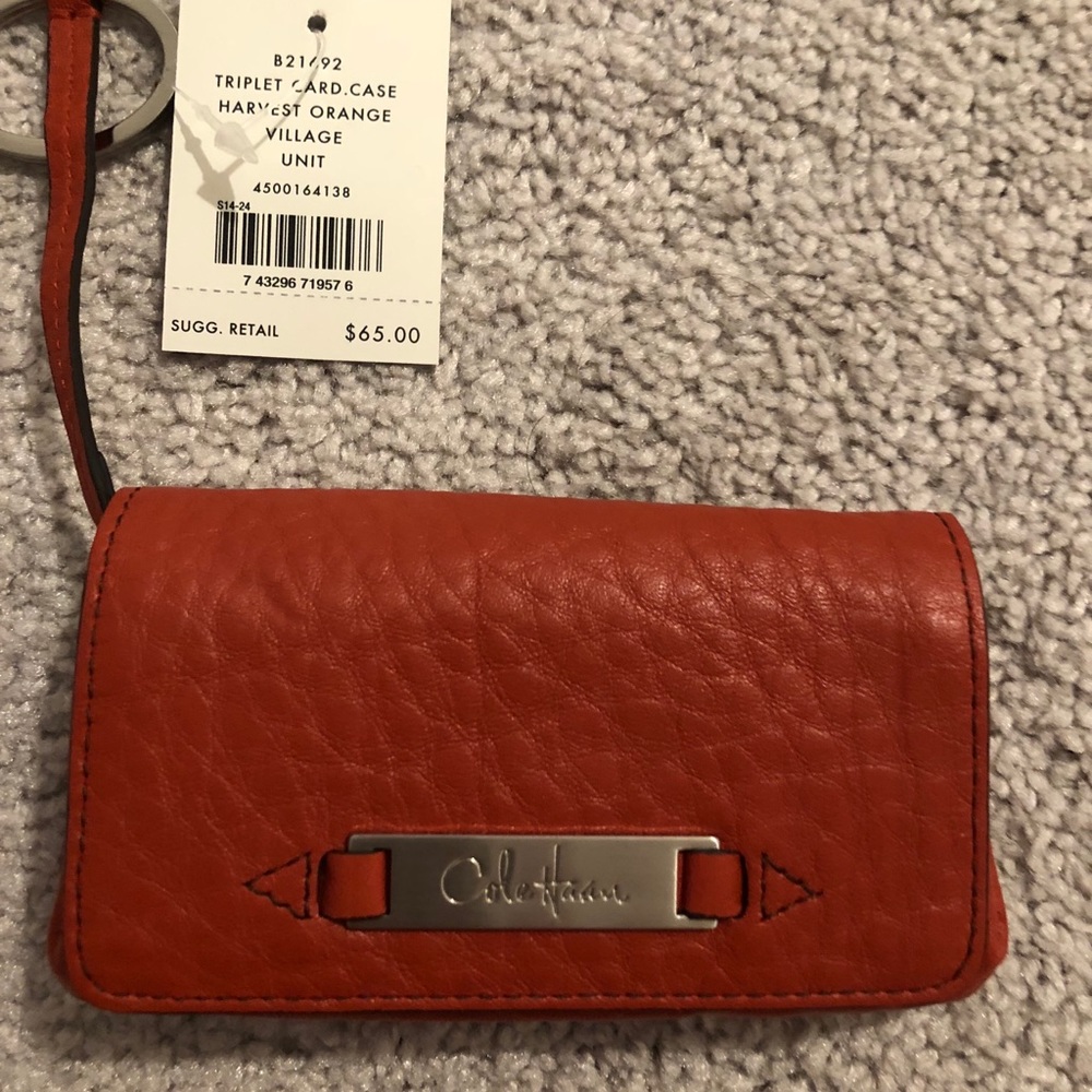 Leather card case